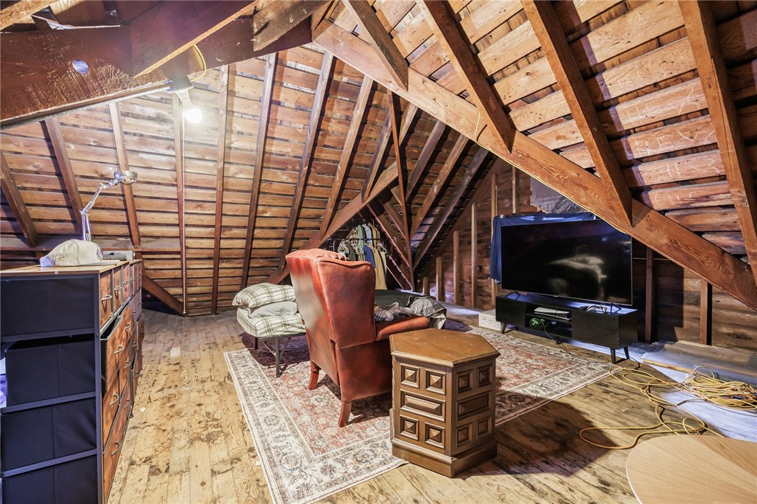 1606 St Paul Street Rochester, NY 14621 - Photo 32 of 39 Unfinished, walk-up attic offers so much potential