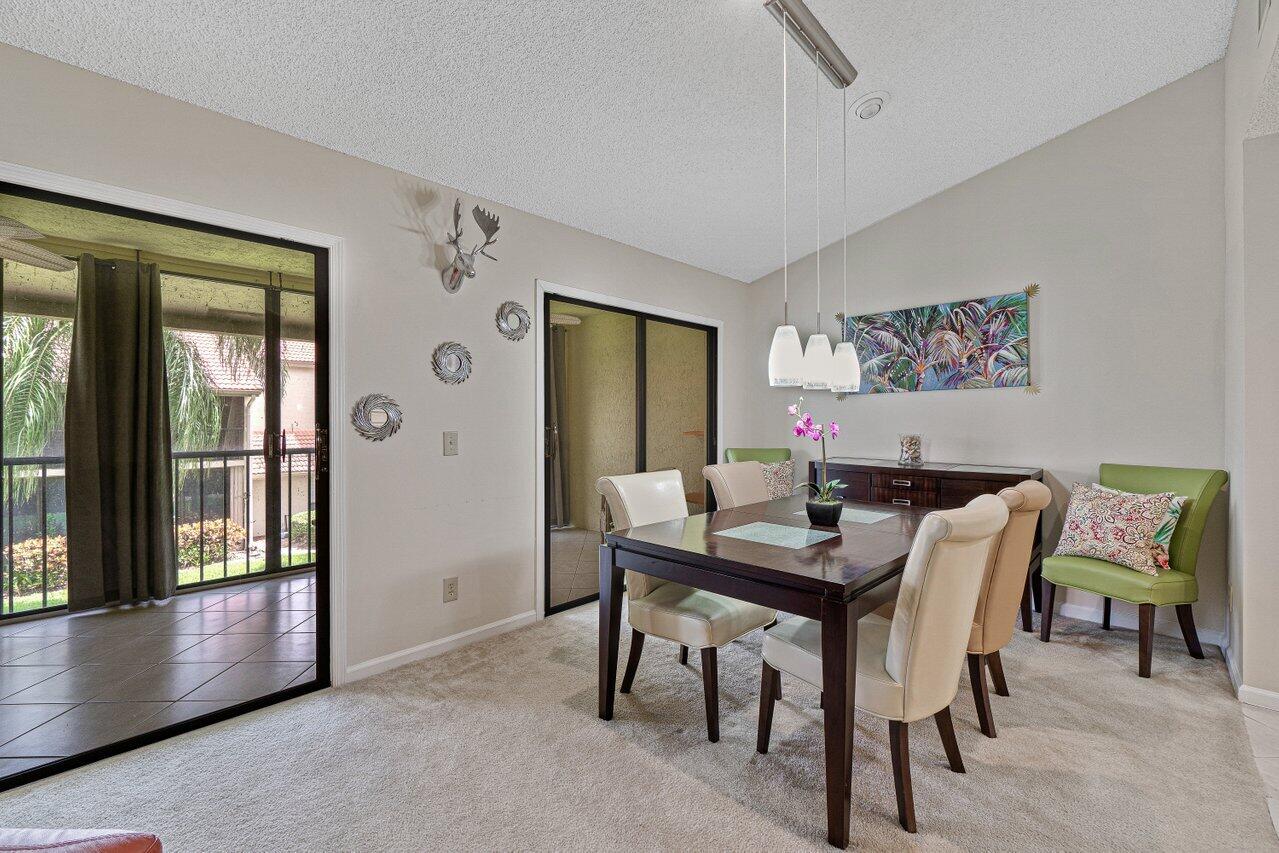5690 Coach House Circle, Unit G Boca Raton, FL 33486 - Photo 9 of 33 DINING ROOM