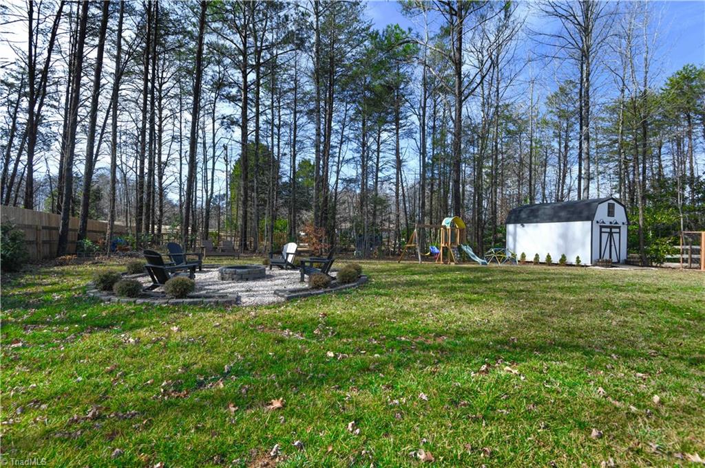 7729 Carson Path Summerfield, NC 27358 - Photo 41 of 48 So much great backyard space to roam