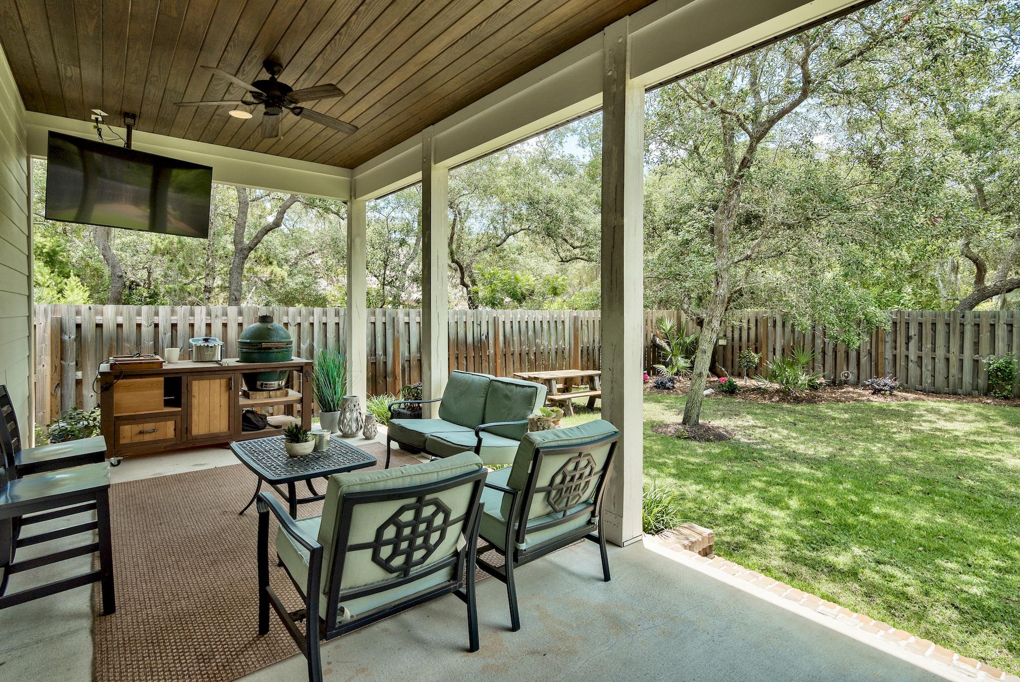 256 Botany Boulevard Santa Rosa Beach, FL 32459 - Photo 31 of 39 Back Patio / Cook Station
