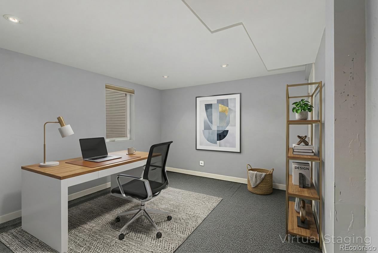 3650 Oneida Street Denver, CO 80207 - Photo 18 of 31 a workspace with furniture and air conditioner