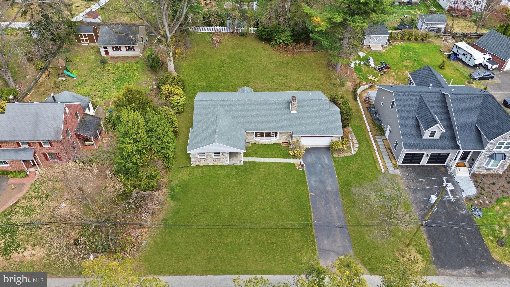 10 Home Road Hatboro, PA 19040 - Photo 37 of 42 an aerial view of a house with a lake view