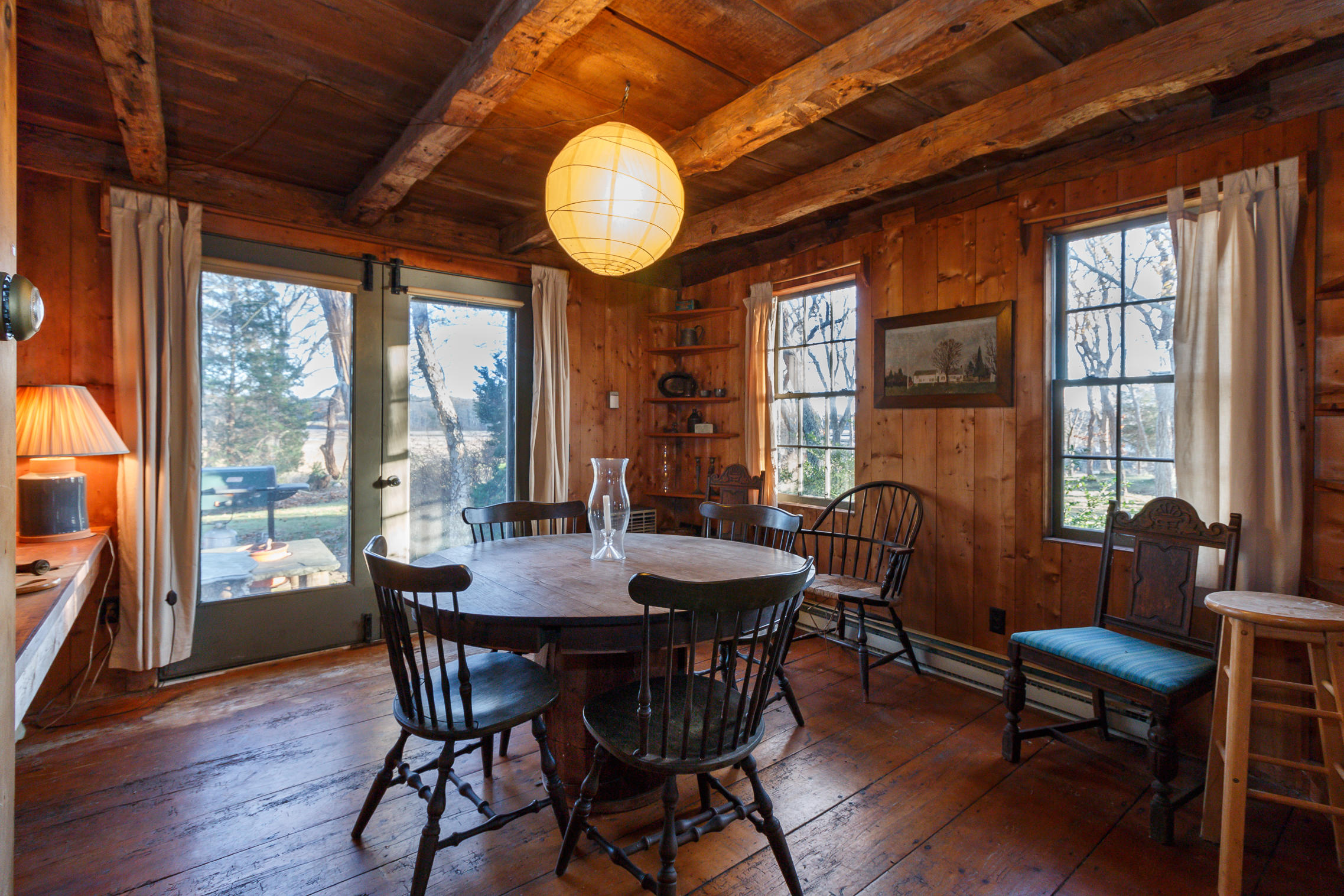 80 Old Dam Road Bourne, MA 02532 - Photo 5 of 31 a view of a dining room with furniture window and wooden floor