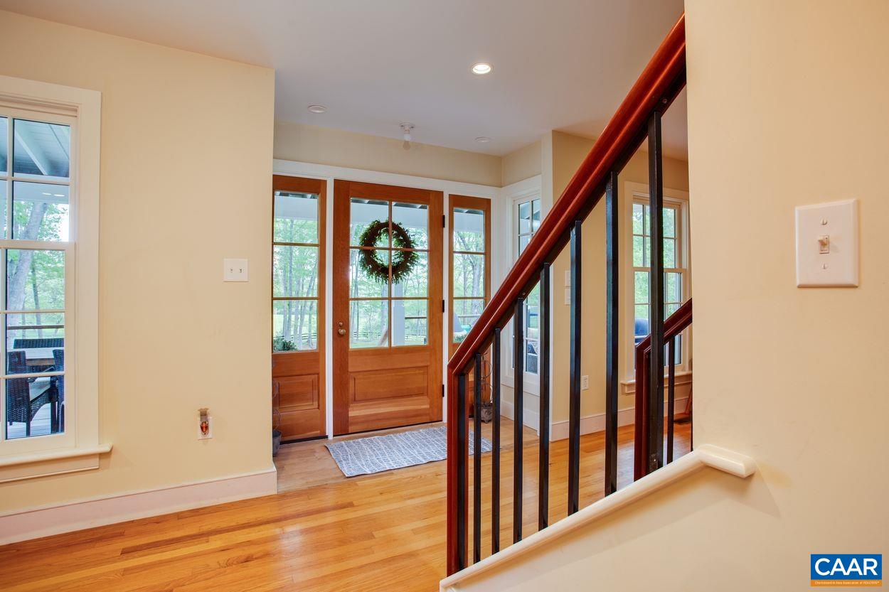 3923 Free Union Road Charlottesville, VA 22901 - Photo 11 of 52 a view of an entryway with wooden floor