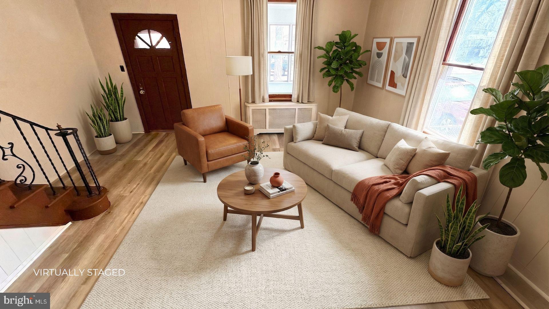 19 4th Avenue Roebling, NJ 08554 - Photo 3 of 20 a living room with furniture and a large window