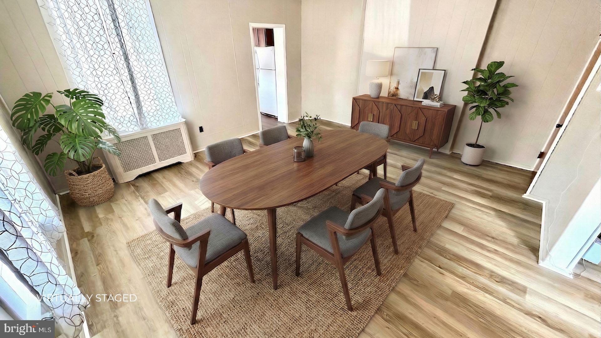 19 4th Avenue Roebling, NJ 08554 - Photo 5 of 20 a view of a dining room with furniture window and wooden floor