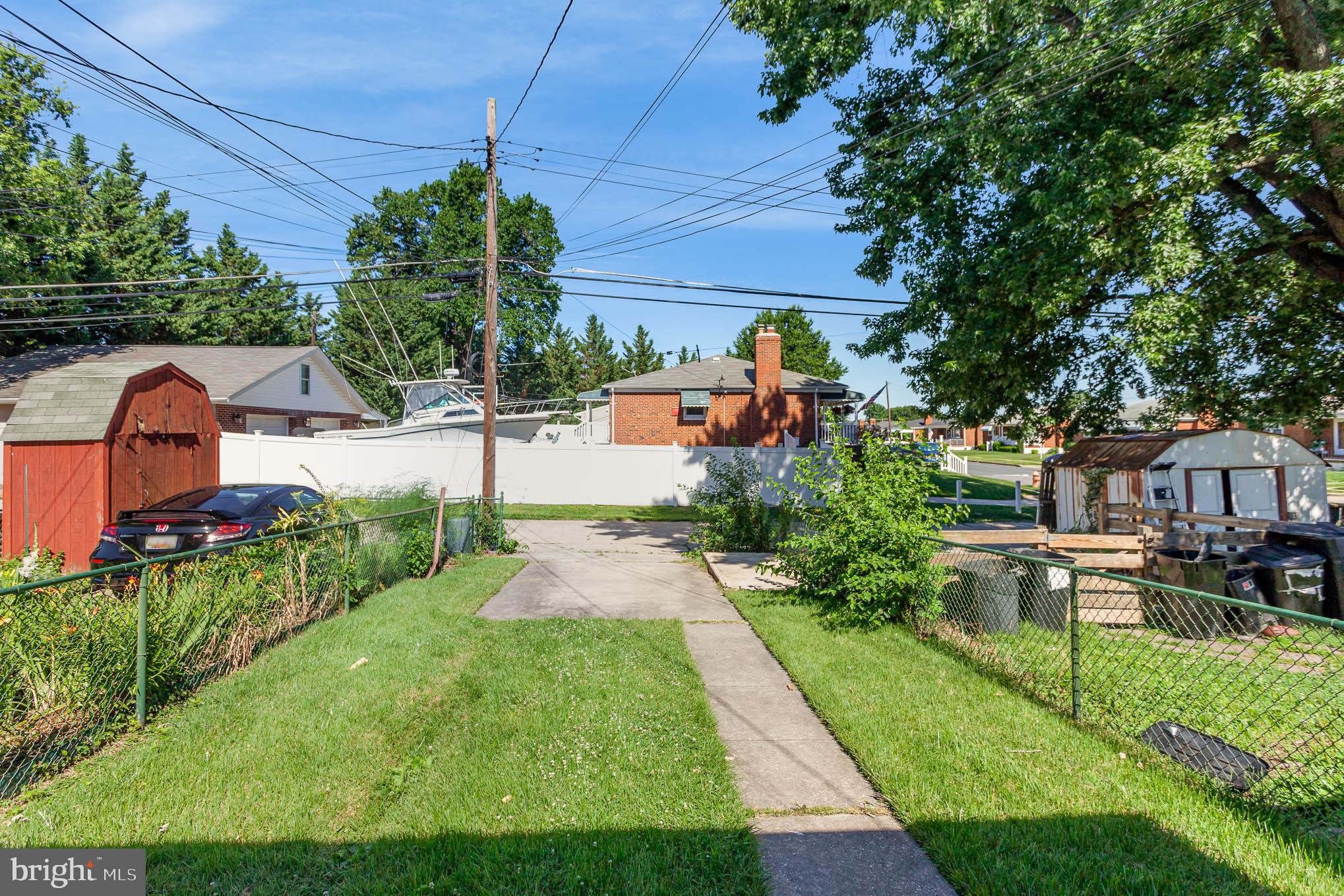 1776 Stokesley Road Dundalk, MD 21222 - Photo 22 of 24 Lovely back yard with parking pad