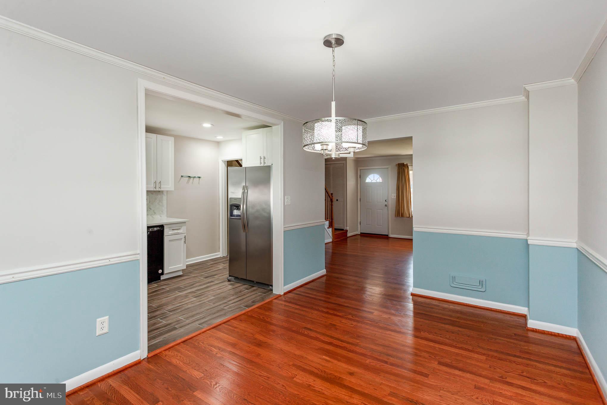 1776 Stokesley Road Dundalk, MD 21222 - Photo 6 of 24 Beautiful hardwood floor, updated lighting