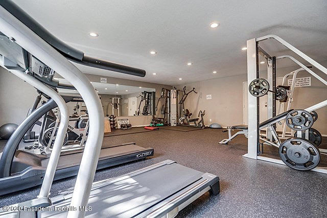 6140 Monterey Road, Unit 328 Los Angeles, CA 90042 - Photo 22 of 28 a view of a room with gym equipment