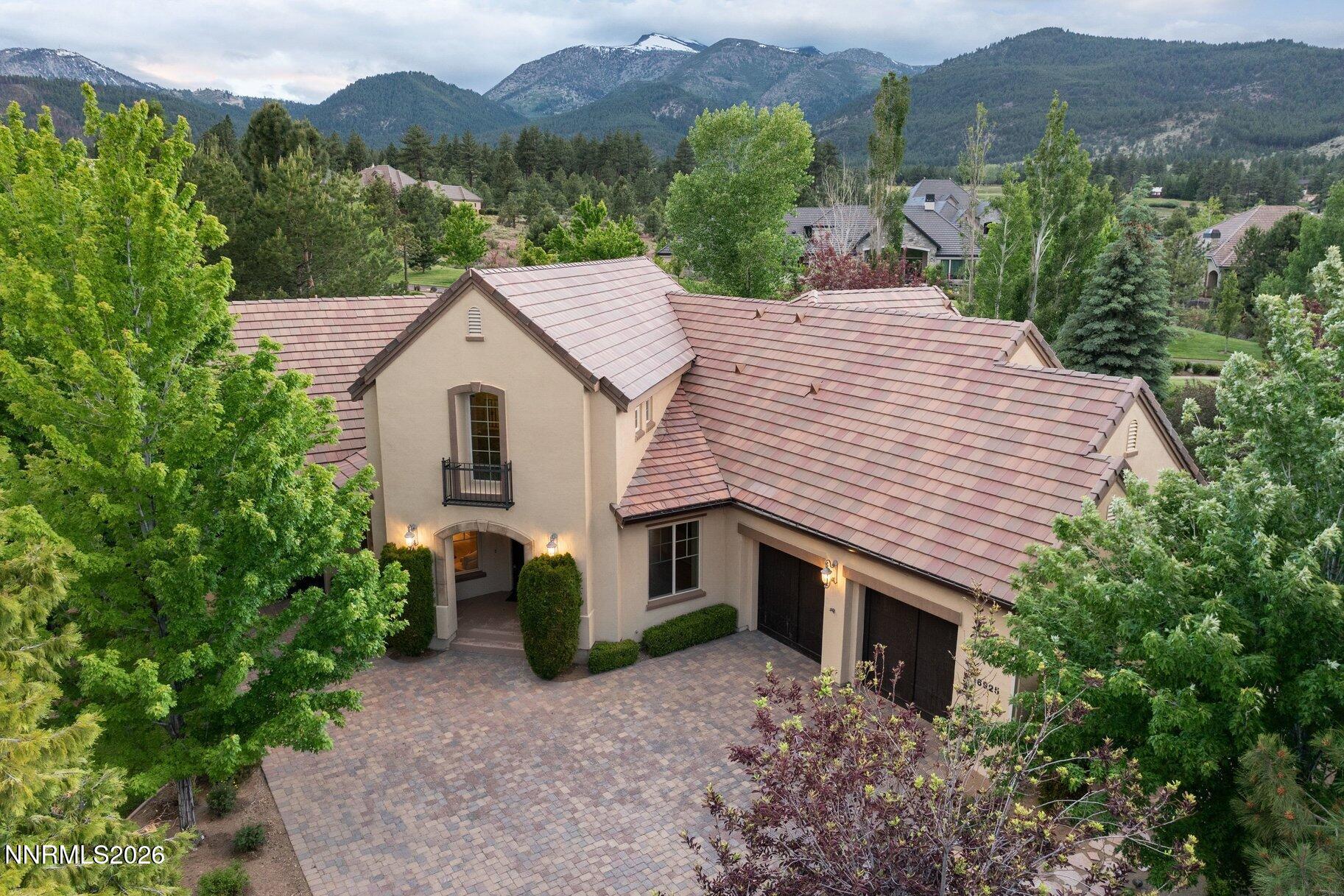 16925 Rue Du Parc Reno, NV 89511 - Photo 31 of 34 a aerial view of a house next to a yard