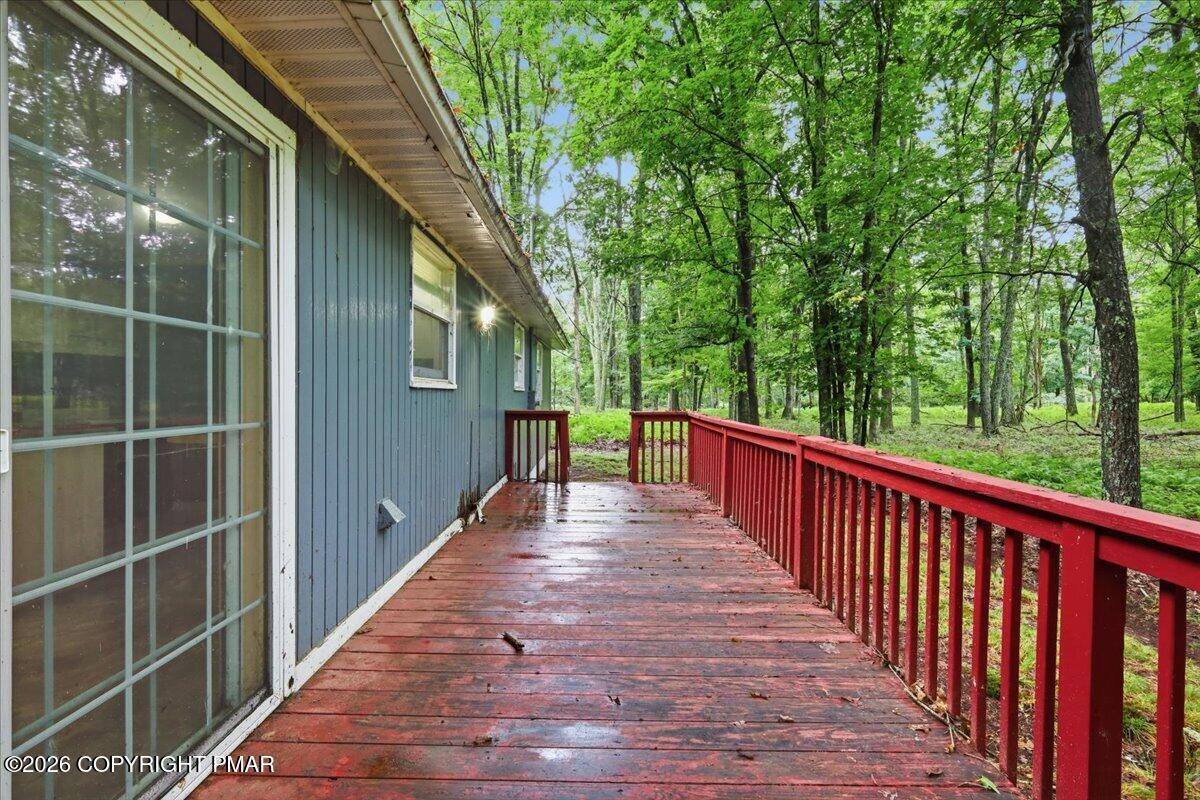 337 Oak Hill Road Hawley, PA 18428 - Photo 19 of 25 Back Deck