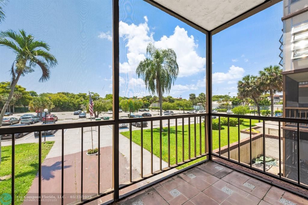 7100 Northwest 17th Street, Unit 218 Plantation, FL 33313 - Photo 12 of 13 a view of a street view from a balcony