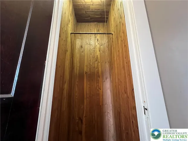 a room with storage and utility