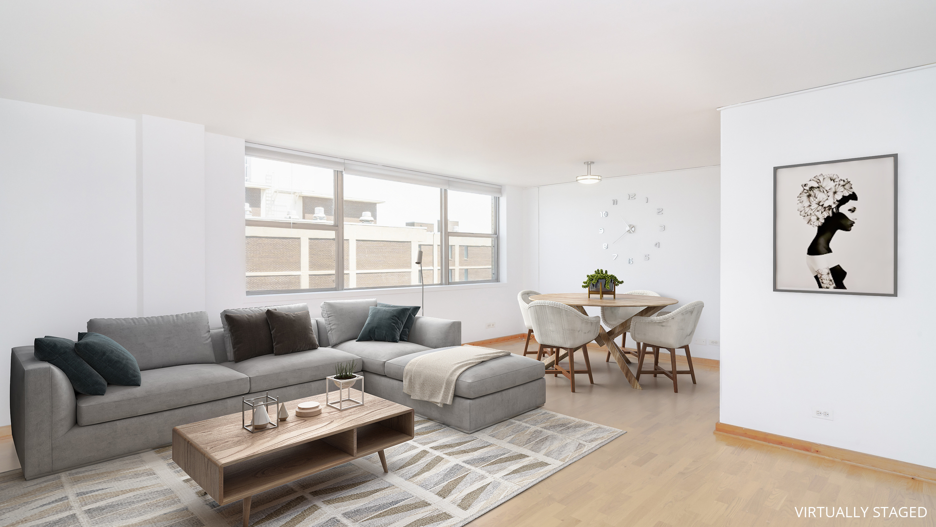 6301 North Sheridan Road, Unit 22B Chicago, IL 60660 - Photo 5 of 14 a living room with furniture a table and a window