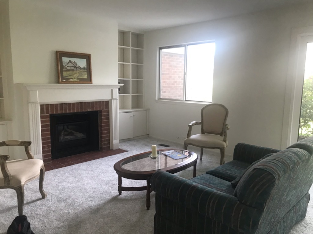 600 Eastview Court, Unit X1 Schaumburg, IL 60194 - Photo 13 of 35 a living room with furniture and a fireplace
