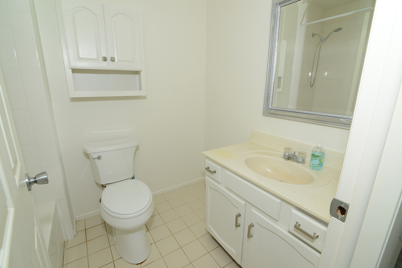 600 Eastview Court, Unit X1 Schaumburg, IL 60194 - Photo 16 of 35 a bathroom with a toilet sink vanity and mirror