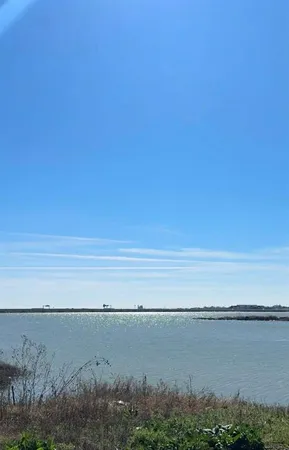 a view of an ocean beach