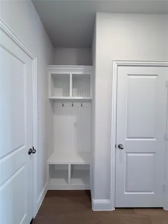 a view of walk in closet