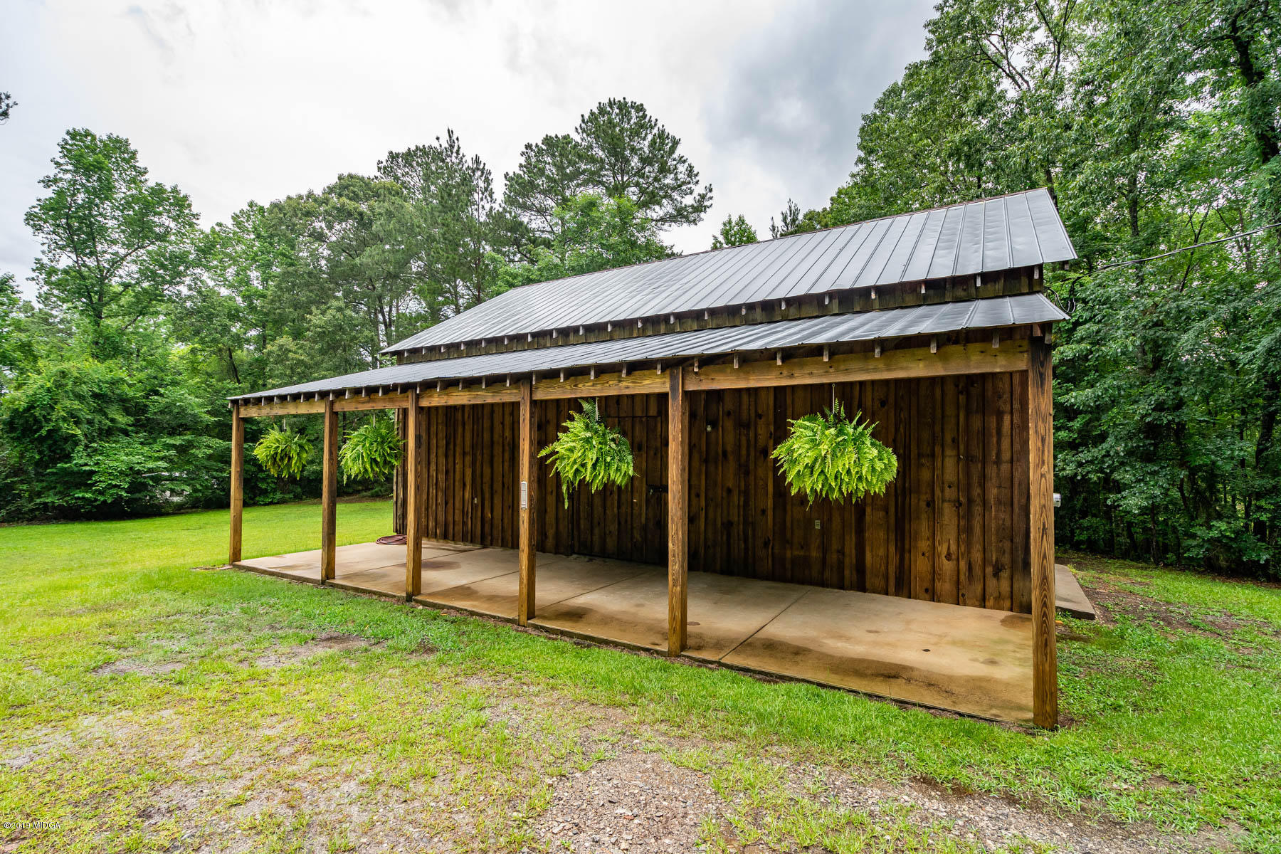 5934 Dames Ferry Road Juliette, GA 31046 - Photo 30 of 41 a view of backyard with green space
