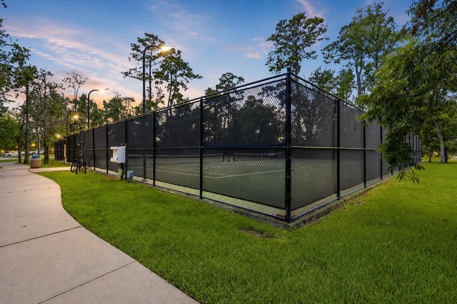 25926 Morgan Springs Spring, TX 77373 - Photo 47 of 49 Enjoy an active lifestyle with well-maintained community tennis courts, perfect for friendly matches, exercise, and outdoor recreation just moments from your front door.