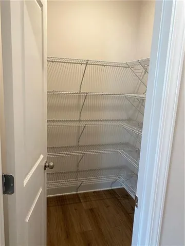 a view of a small space