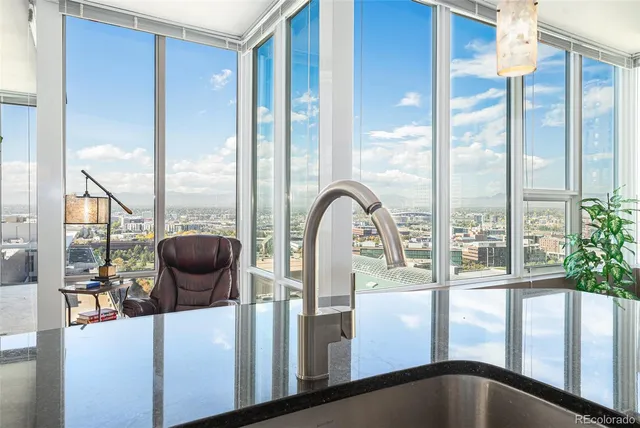a view of living room with furniture