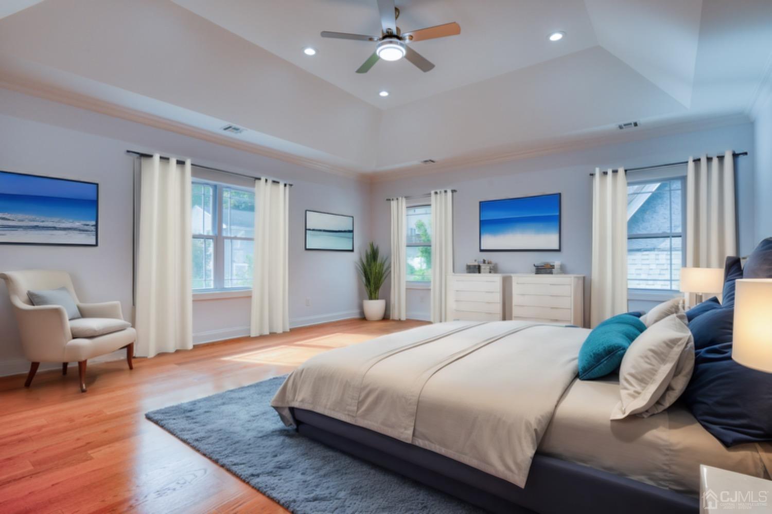 182 Harding Road Scotch Plains, NJ 07076 - Photo 68 of 77 Virtual staging - master bedroom