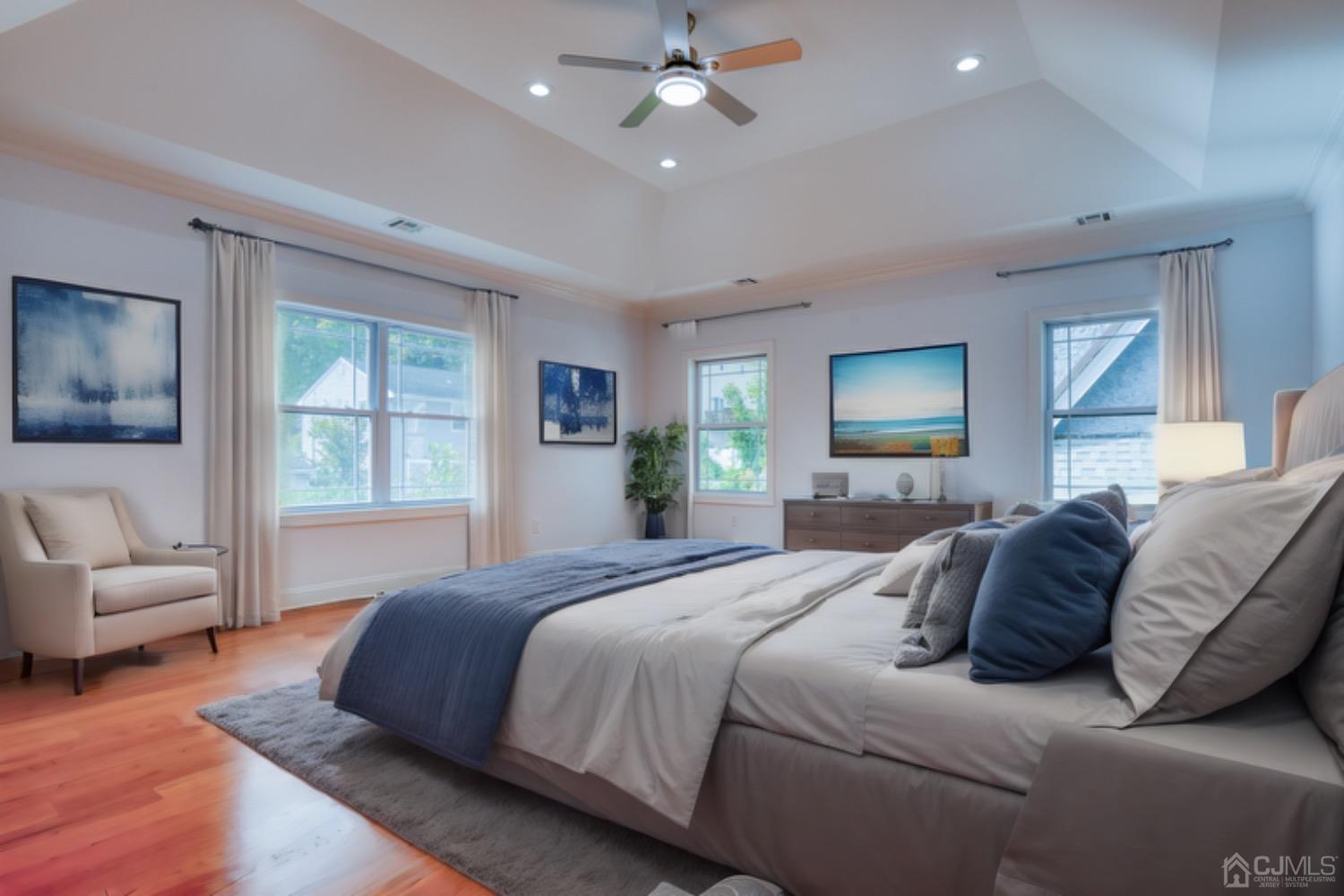 182 Harding Road Scotch Plains, NJ 07076 - Photo 69 of 77 Virtual staging - master bedroom