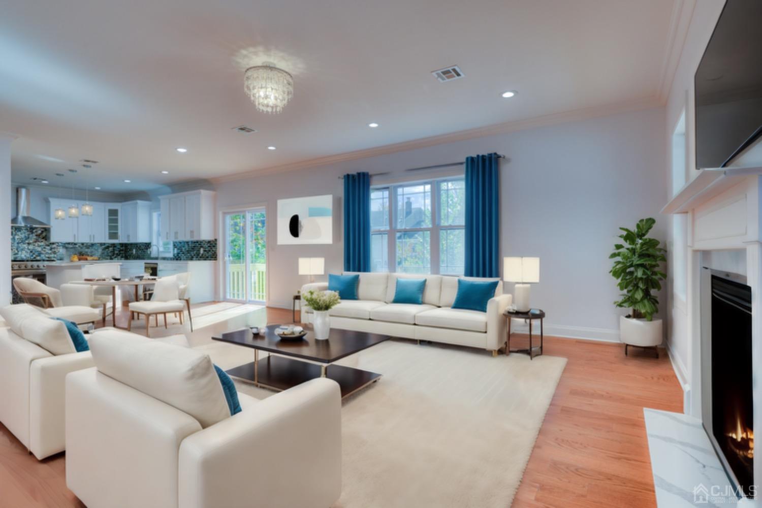 182 Harding Road Scotch Plains, NJ 07076 - Photo 74 of 77 Virtual staging - Family Room