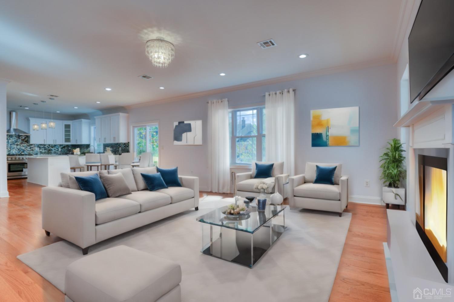 182 Harding Road Scotch Plains, NJ 07076 - Photo 75 of 77 Virtual staging - Family Room