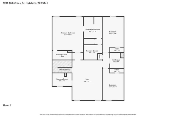 $349,999 | 1200 Oak Creek Drive, Hutchins, TX 75141