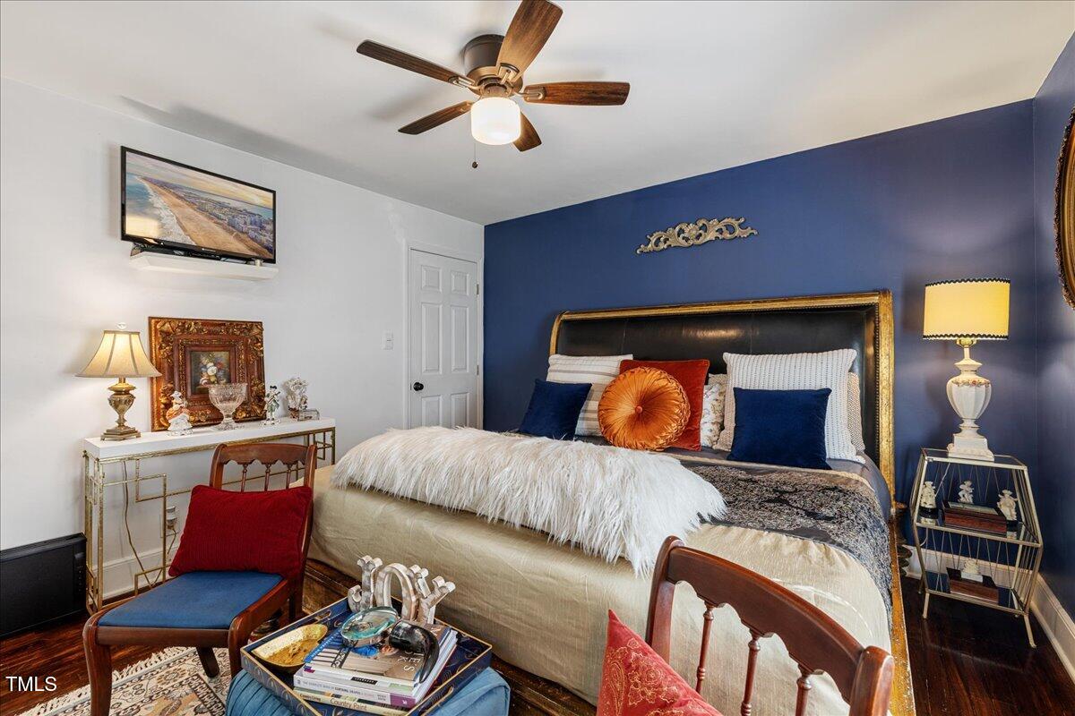 415 Edward Street Durham, NC 27701 - Photo 16 of 27 a living room with furniture and a fireplace