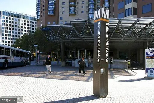 a view of a building with a patio