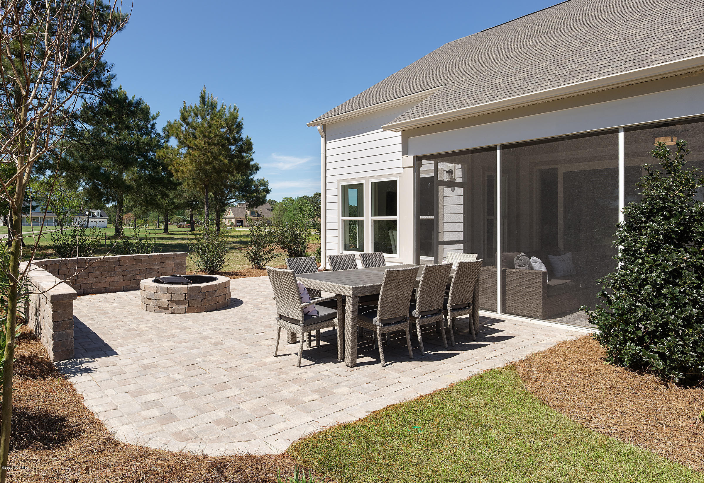 9193 Oldfield Road Calabash, NC 28467 - Photo 12 of 12 Outdoor Ptio & Firepit