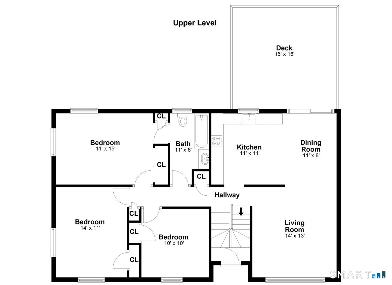 111 Ione Drive Meriden, CT 06450 - Photo 20 of 37 a picture of a floor plan