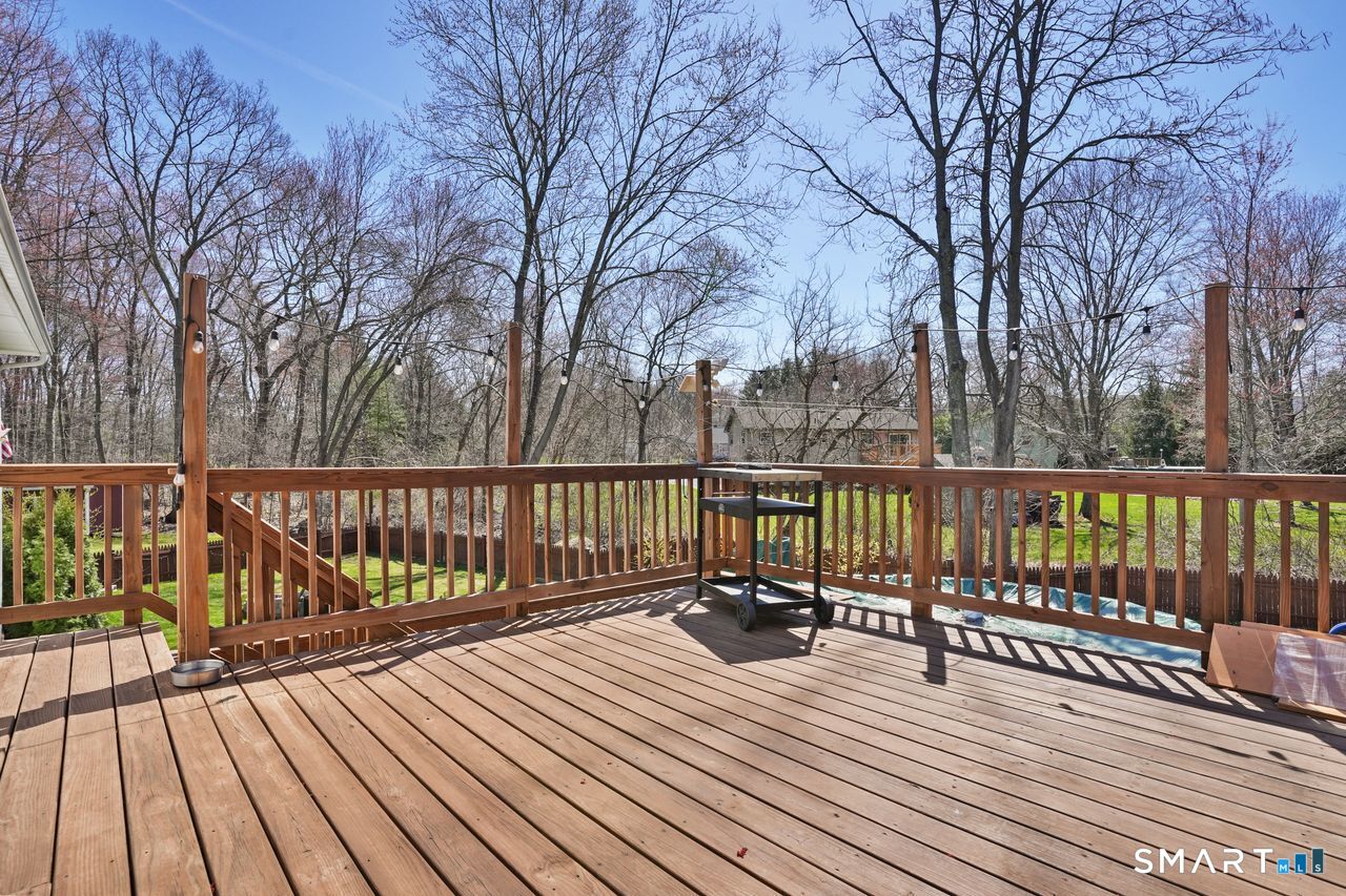 111 Ione Drive Meriden, CT 06450 - Photo 25 of 37 a view of wooden deck with a patio