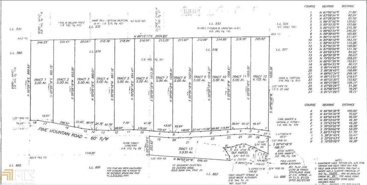 0 Pine Mountain Road, Unit 1 Rockmart, GA 30153 - Photo 1 of 1 Gallery Image 1