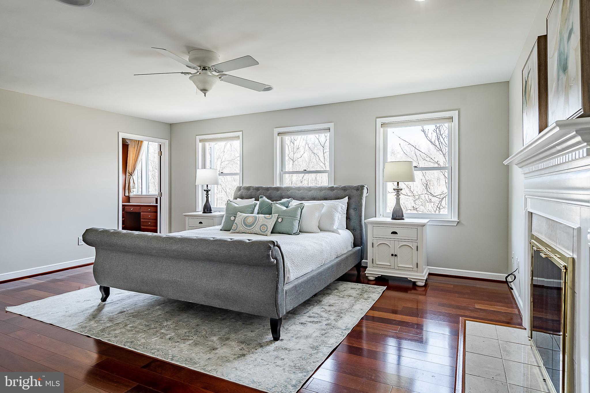 2008 Turnberry Circle Glenmoore, PA 19343 - Photo 27 of 62 Primary Bedroom - wood burning fireplace