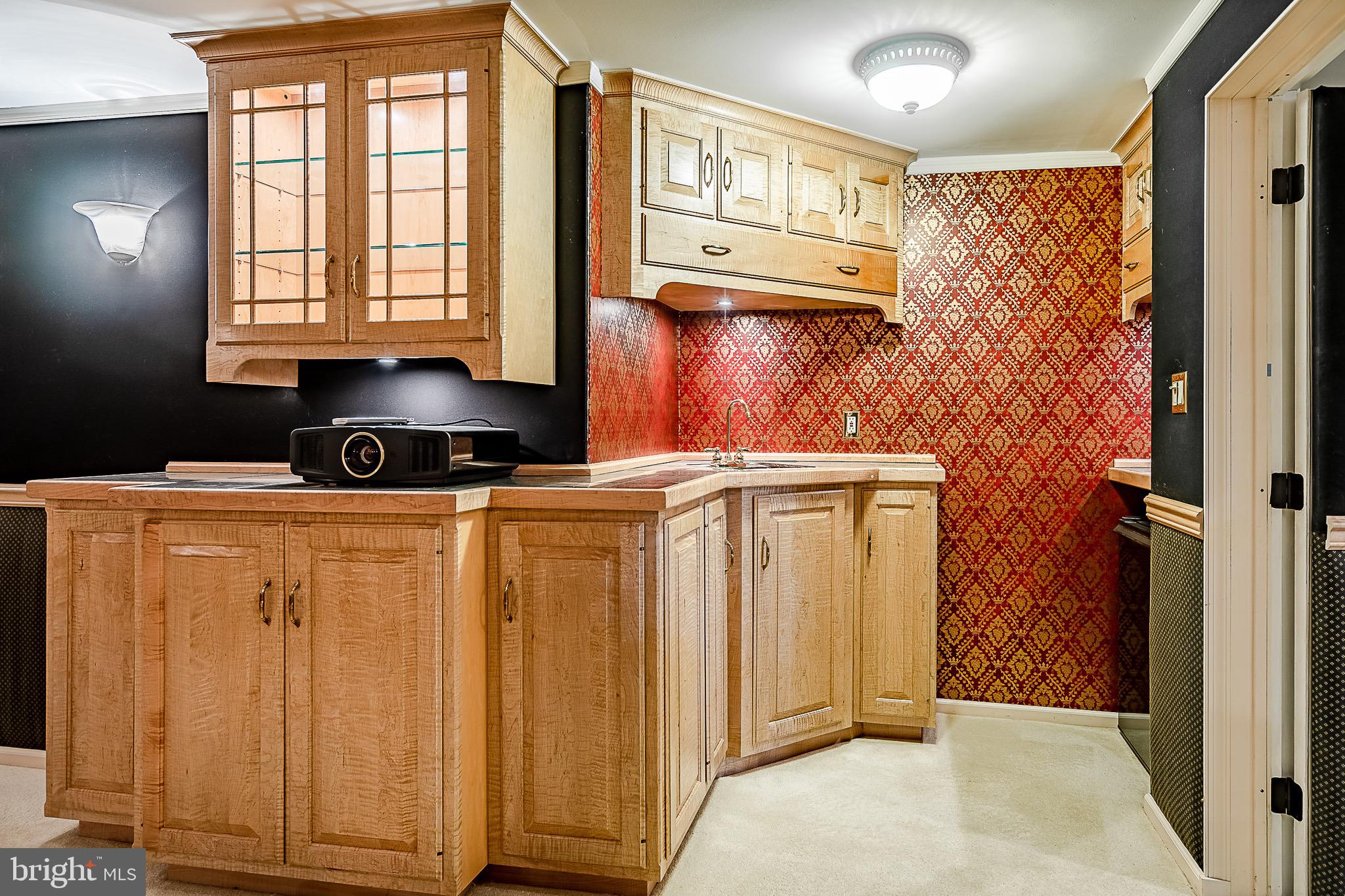 2008 Turnberry Circle Glenmoore, PA 19343 - Photo 43 of 62 Home theater with wet bar