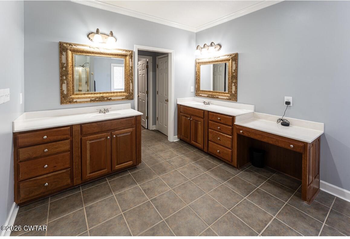 9 Shadow Ridge Drive Jackson, TN 38305 - Photo 10 of 25 a spacious bathroom with a double vanity sink mirror and