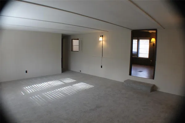 a view of empty room