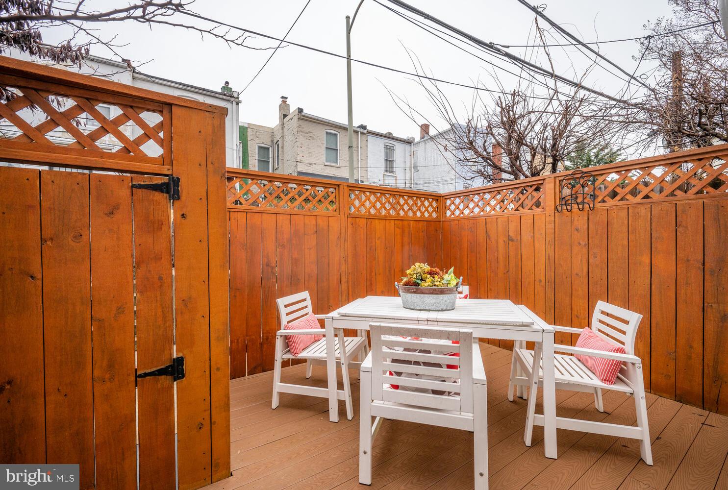 1313 Emerald Street Northeast Washington, DC 20002 - Photo 41 of 42 Back Deck