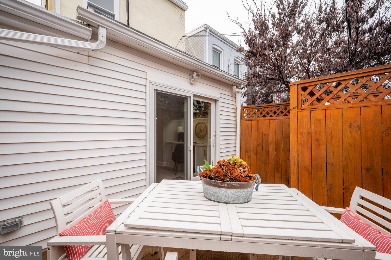 1313 Emerald Street Northeast Washington, DC 20002 - Photo 42 of 42 Back Deck