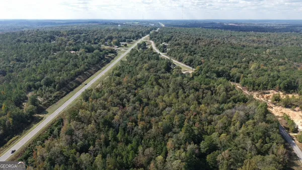 a view of a forest from a balcony
