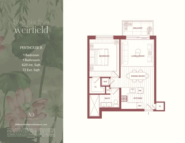 $675,000 | 265 Weirfield Street, Unit PHB | Bushwick