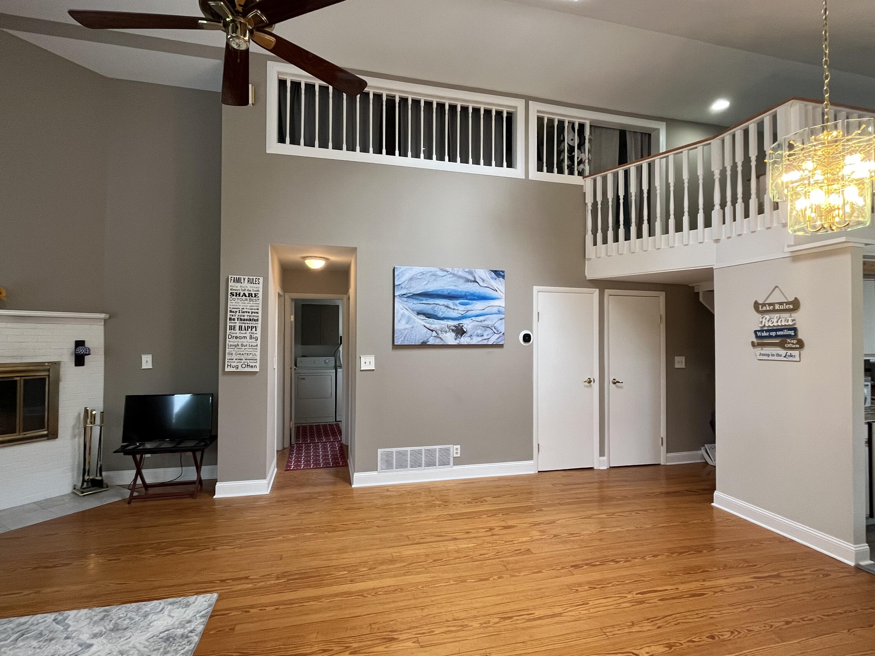 6270 East Donald Road Knox, IN 46534 - Photo 9 of 26 a view of a livingroom with a workspace and a window