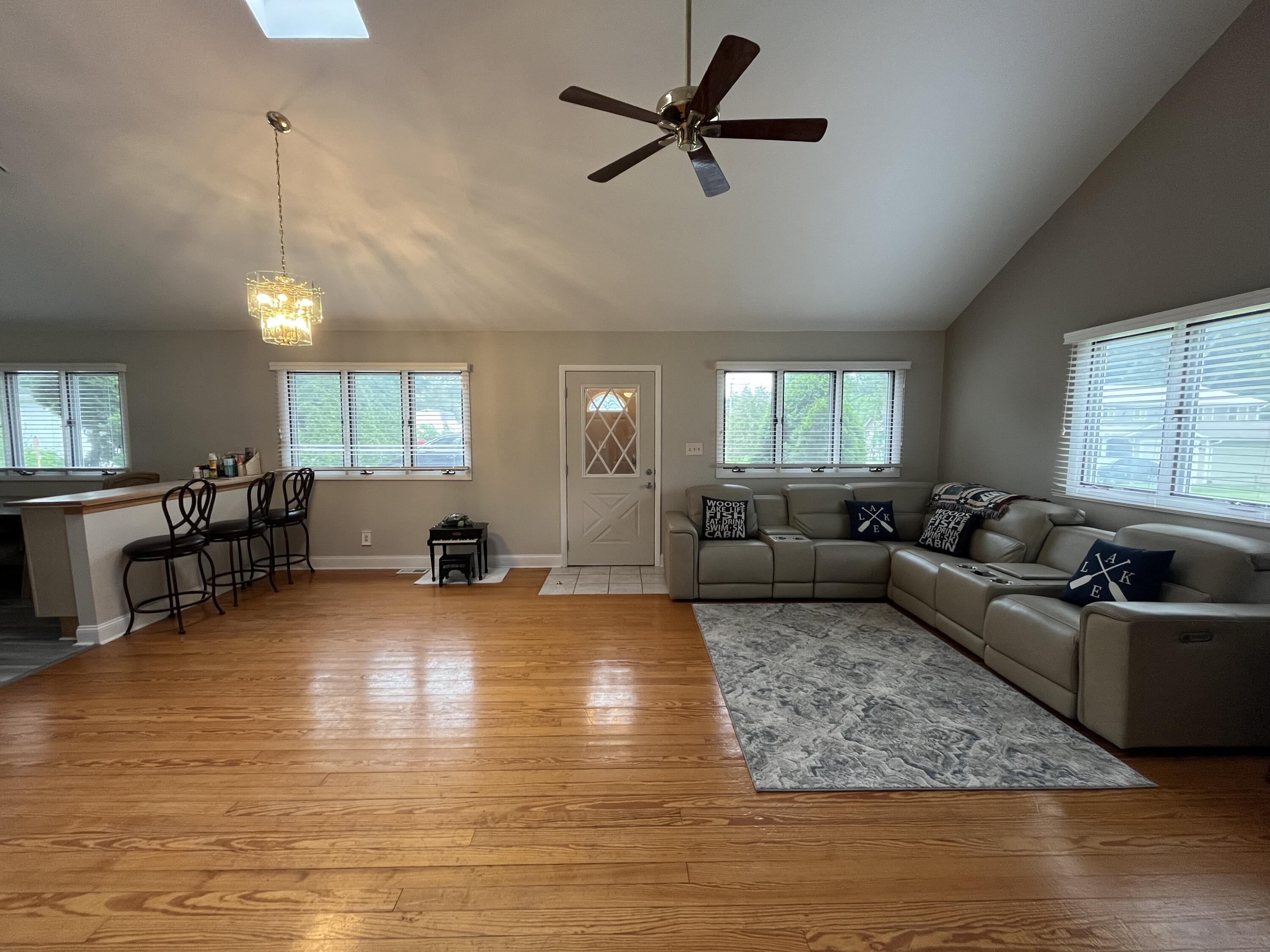 6270 East Donald Road Knox, IN 46534 - Photo 10 of 26 a living room with furniture and a large window