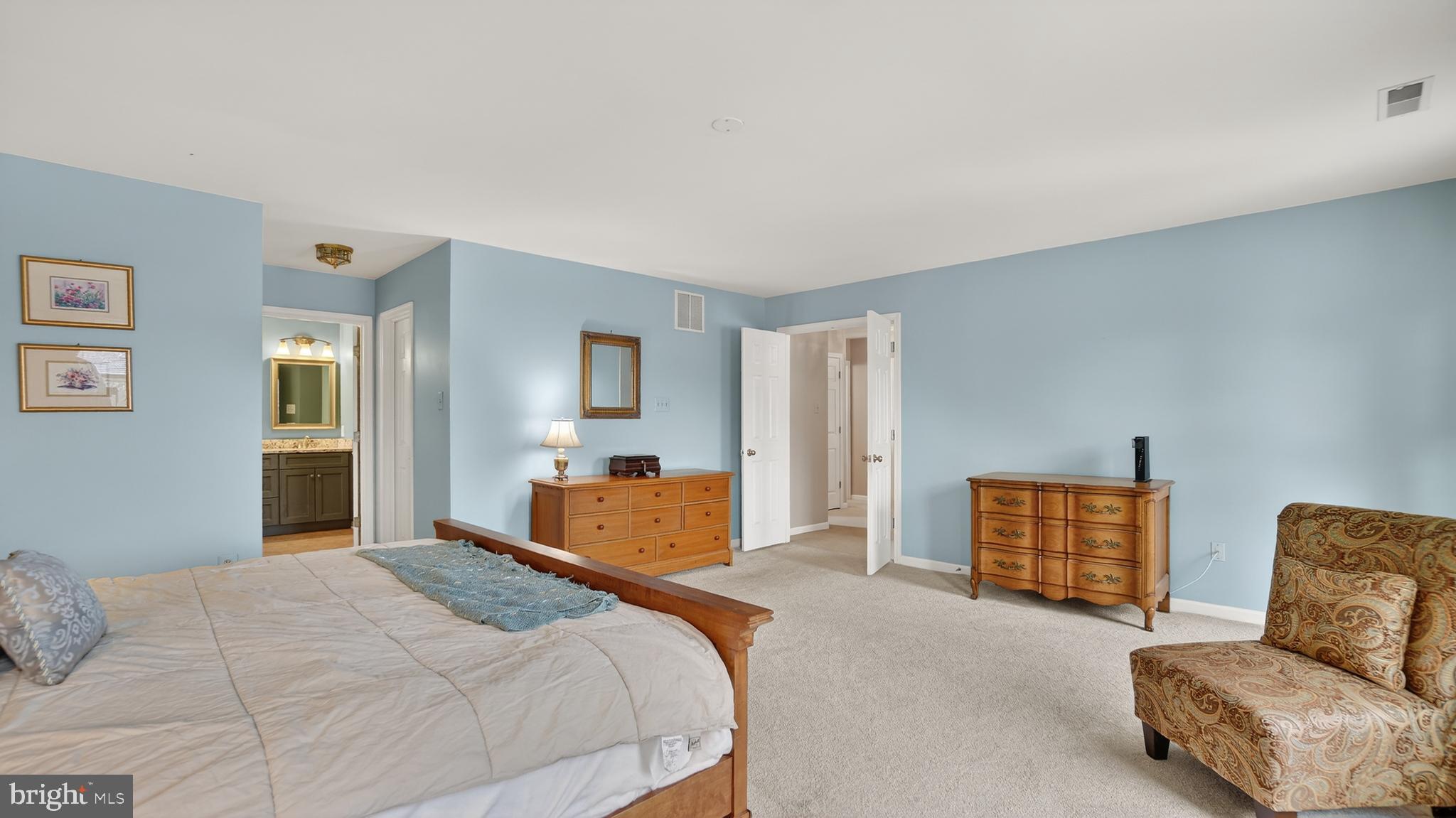 2806 Erna Court Crofton, MD 21054 - Photo 27 of 60 a bedroom with furniture and a couch