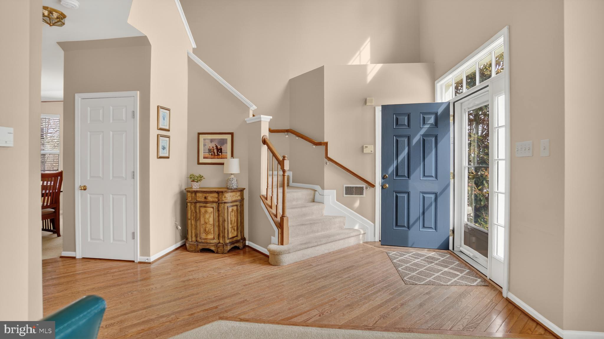 2806 Erna Court Crofton, MD 21054 - Photo 3 of 60 a view of entryway and hall with wooden floor