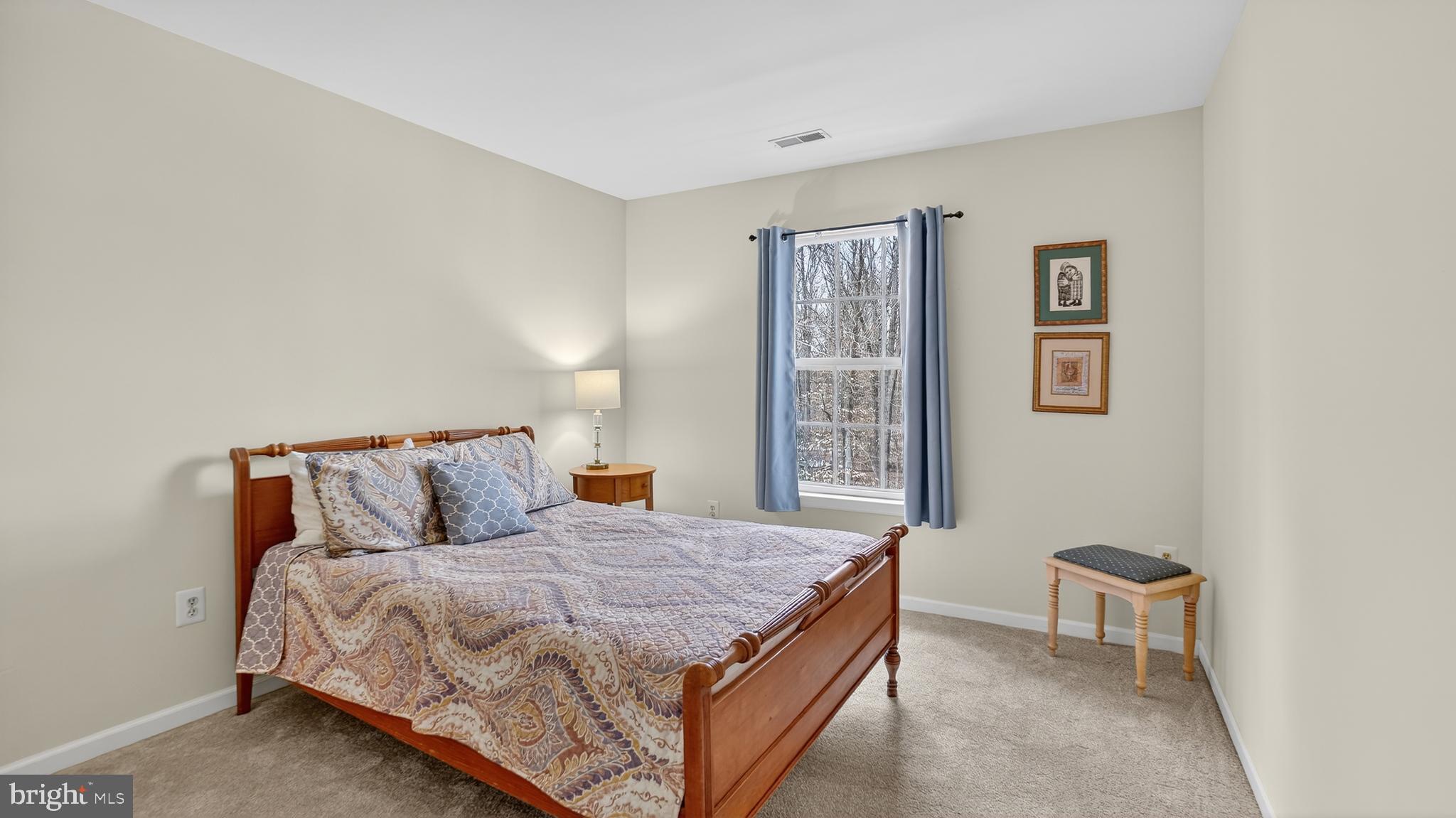 2806 Erna Court Crofton, MD 21054 - Photo 36 of 60 a bed sitting in a bedroom next to a window